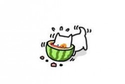 吃瓜的画法大全