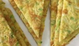 角瓜鸡蛋饼吃馅饼,家常美食新体验